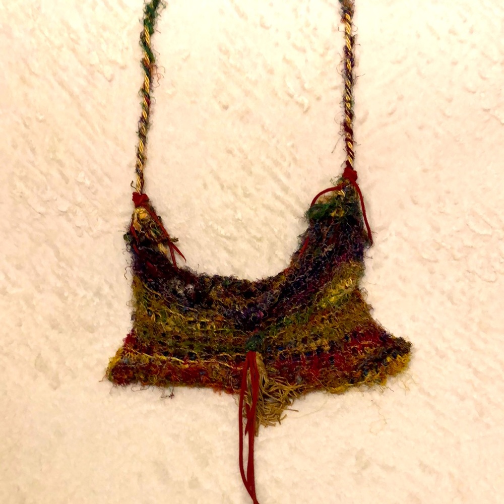 SOLD Crochet Slouch Bag